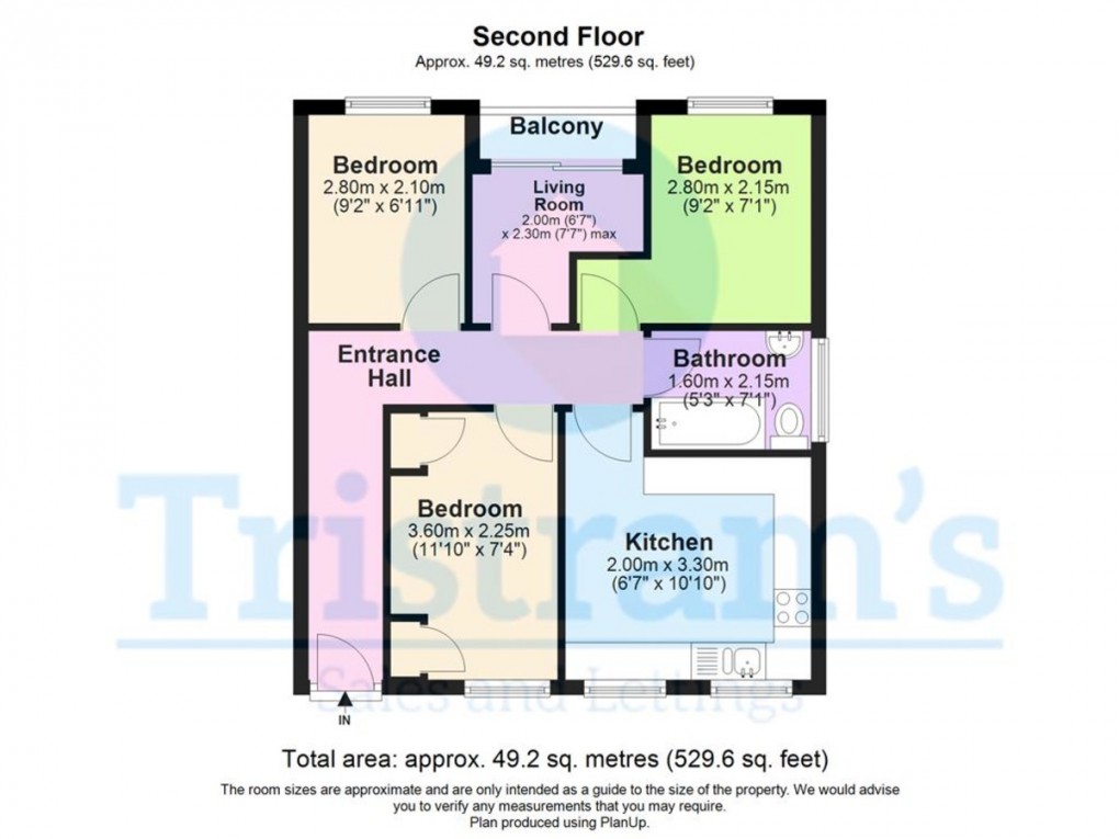 Floorplan for Loughborough Road, West Bridgford