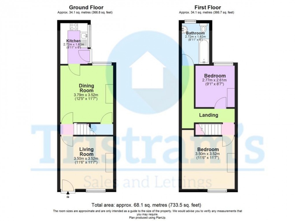 Floorplan for Sydney Road, Draycott