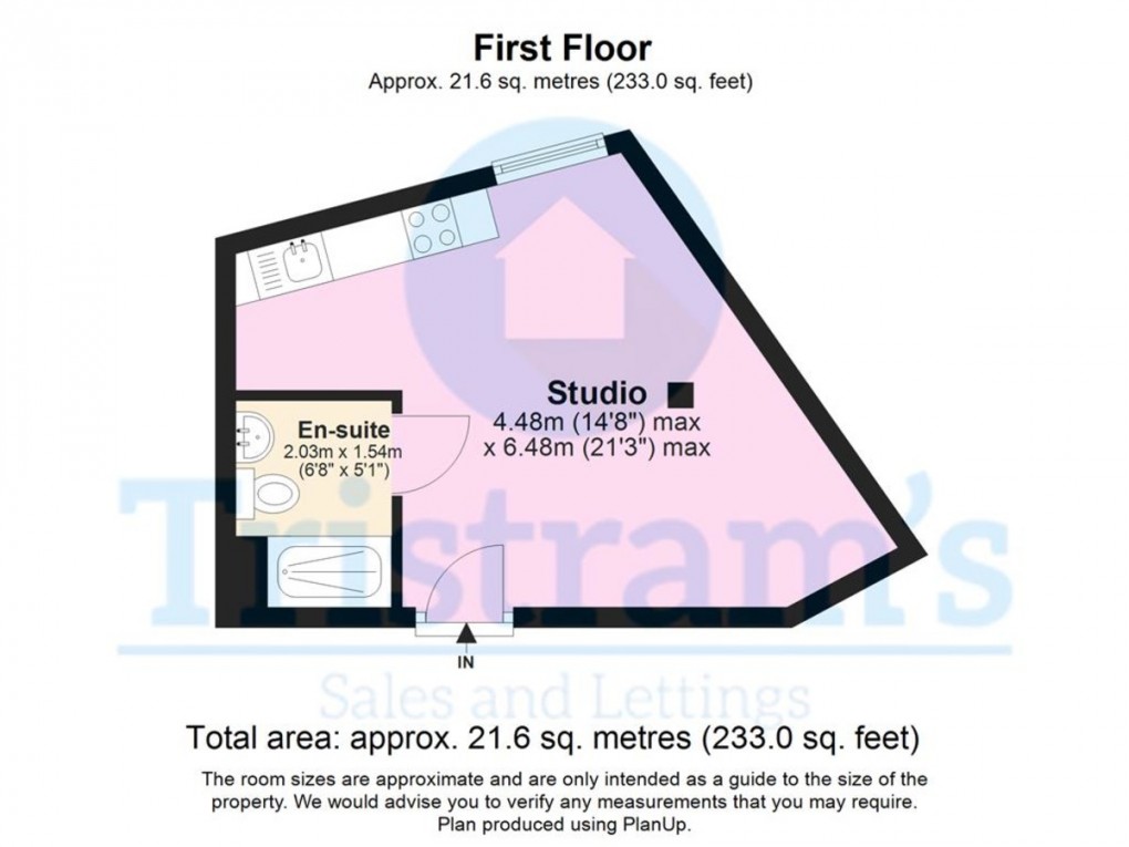 Floorplan for Professional Studios INC BILLS | Talbot Street
