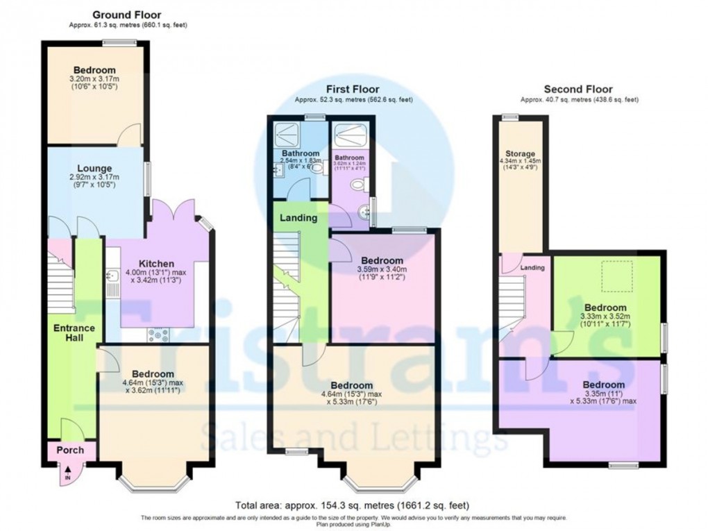 Floorplan for Lenton, Nottingham