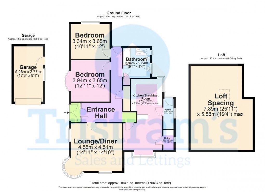 Floorplan for Hall Drive, Wollaton