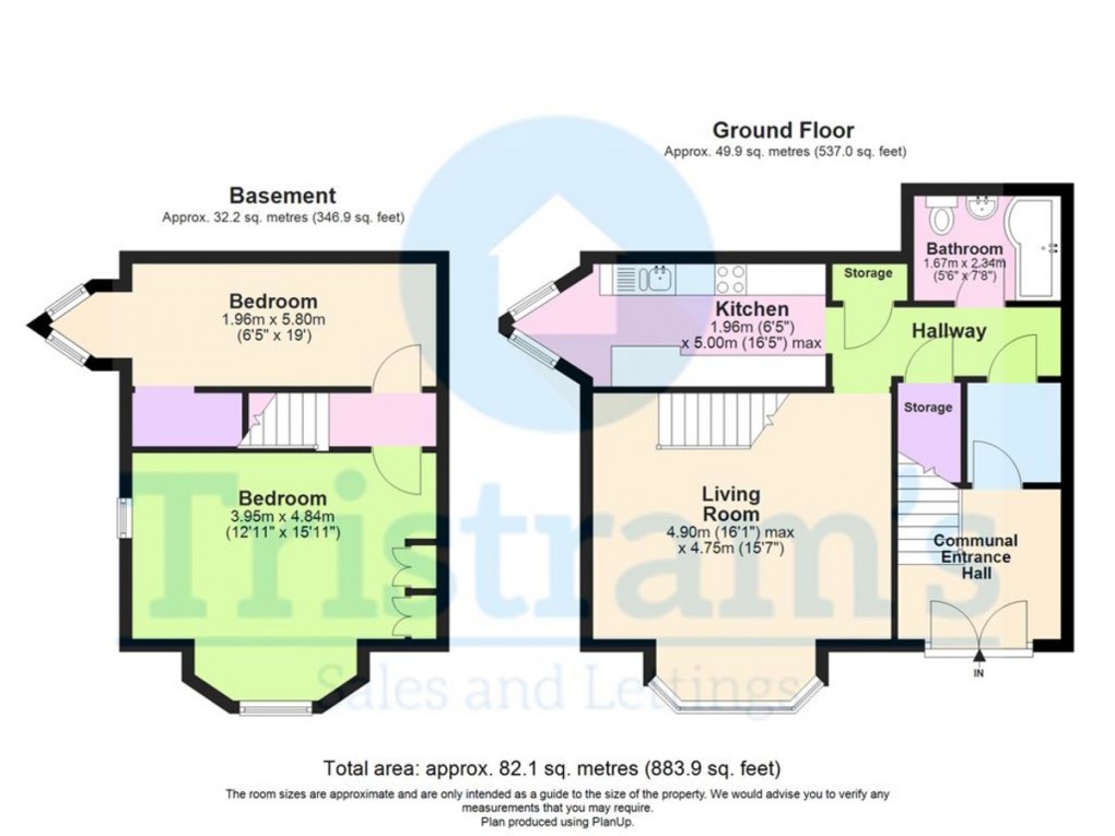 Floorplan for Magdala Road, Mapperley Park