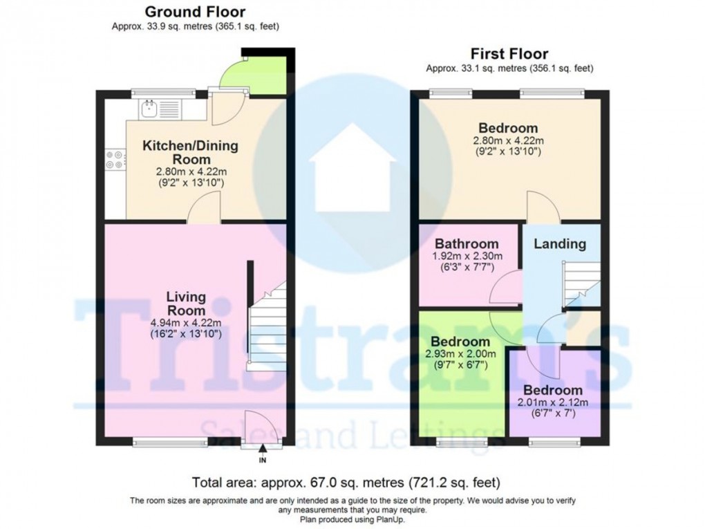 Floorplan for Claremont Road, Carrington
