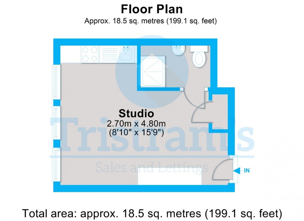 Floorplan for Professional STUDIOS, City Centre