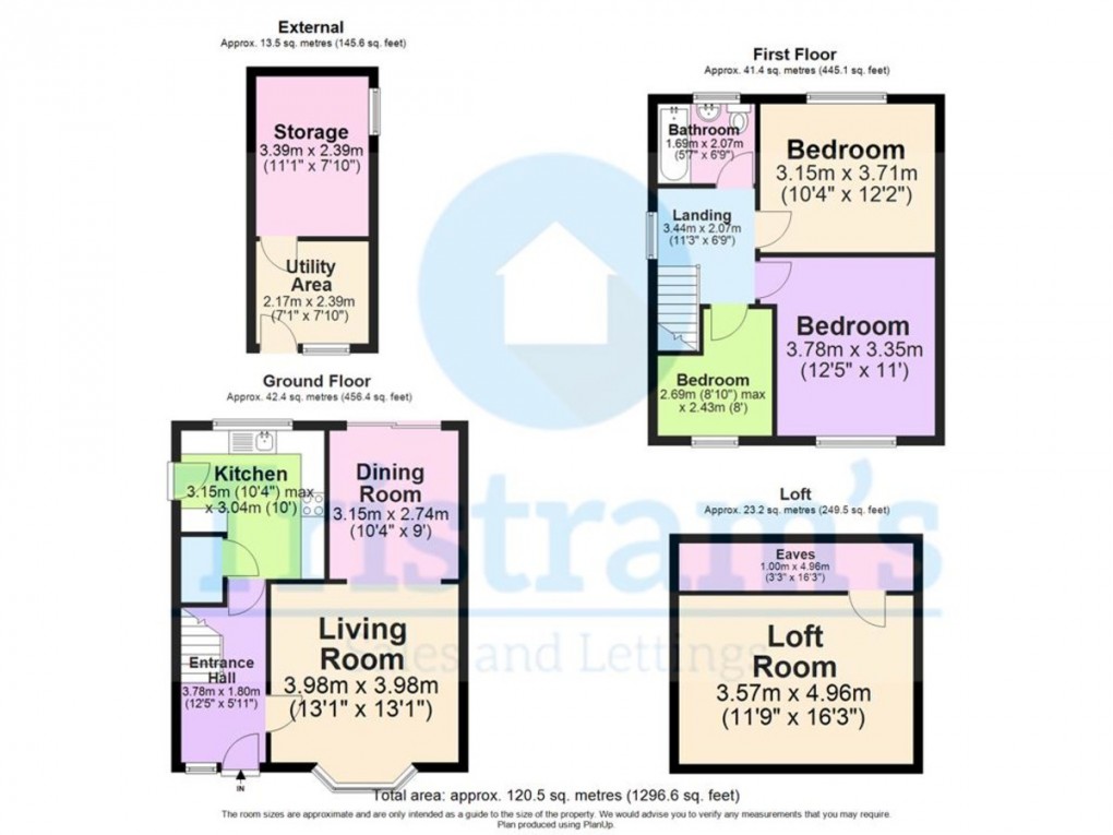 Floorplan for Mayfield Drive, Stapleford