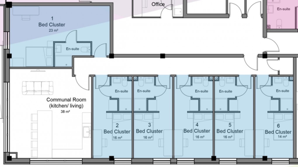 Floorplan for Broadgate, Beeston