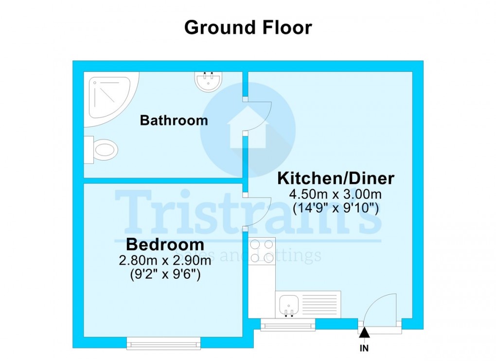 Floorplan for Foxhall Road, Nottingham