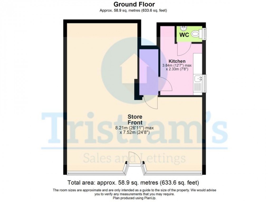 Floorplan for Church Street, Old Basford, Nottingham