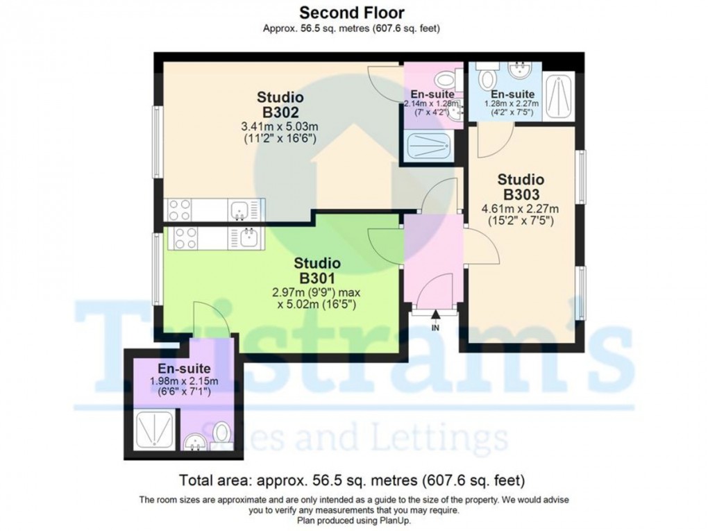 Floorplan for 3Bed 3Bath *INC BILLS* - Lenton Boulevard