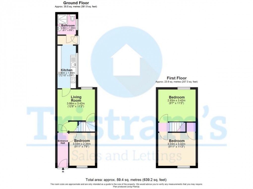Floorplan for Radford, Nottingham