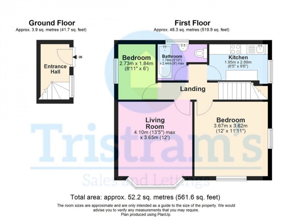 Floorplan for Cavendish Road, Carlton, Nottingham