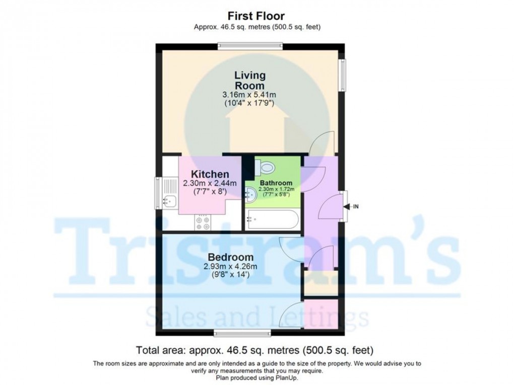 Floorplan for Bramwell Drive, Bramcote