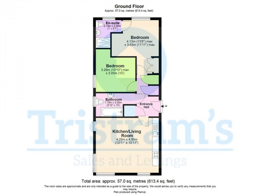 Floorplan for Wakefield Close, Wilford