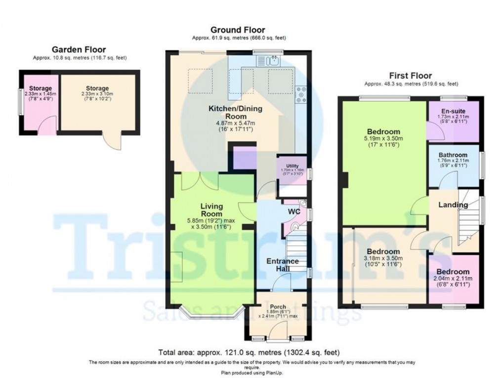 Floorplan for Pembury Road, Wollaton