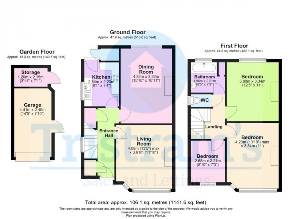 Floorplan for Somersby Road, Mapperley