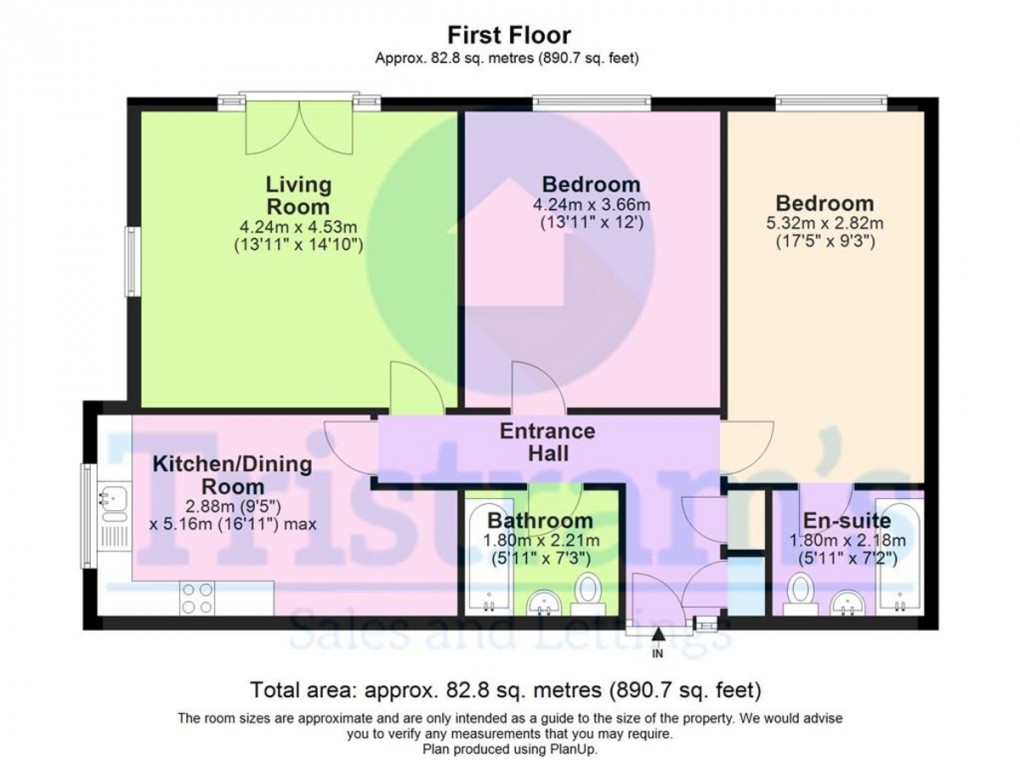 Floorplan for Manor Park Court, Derby
