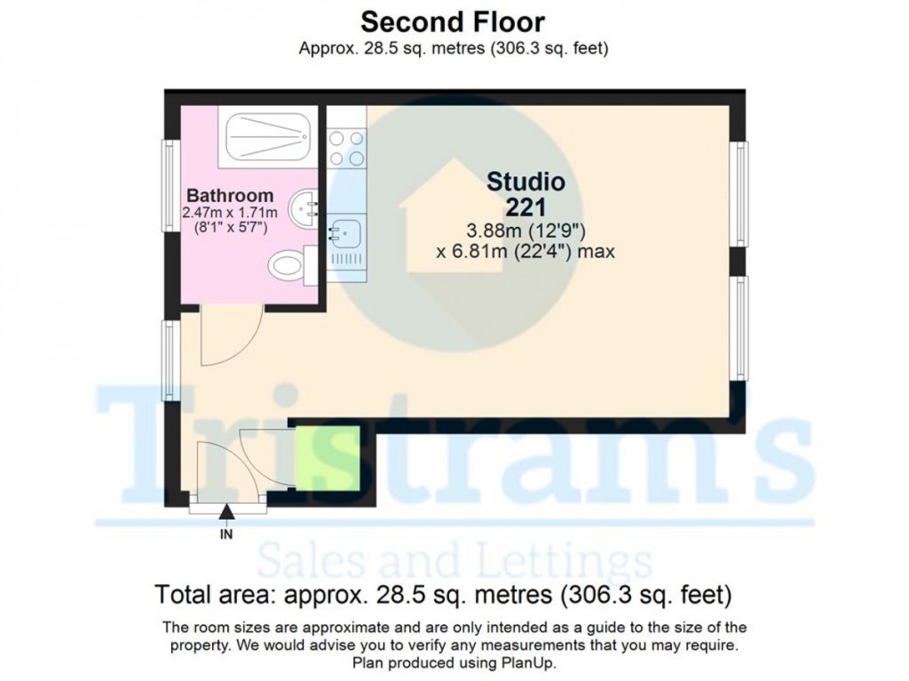 Floorplan for Avalon Court, Kent Street, Nottingham