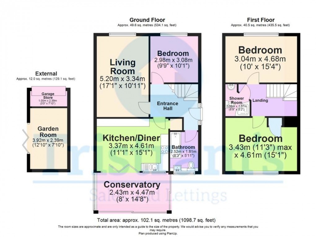 Floorplan for Whitburn Road, Toton