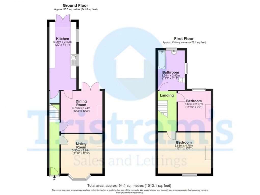 Floorplan for Brookhill Street, Stapleford