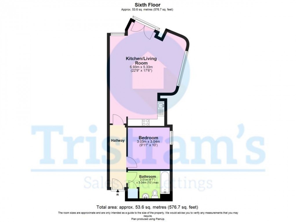 Floorplan for The Ice House, Bolero Square