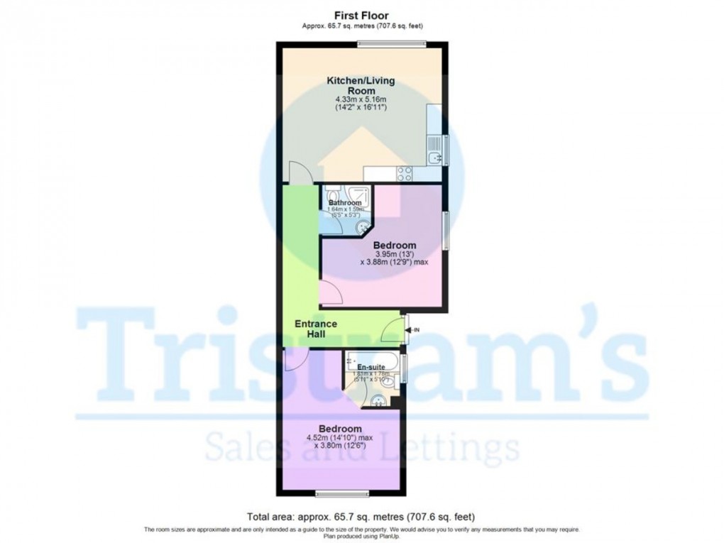 Floorplan for Radcliffe Mount, West Bridgford