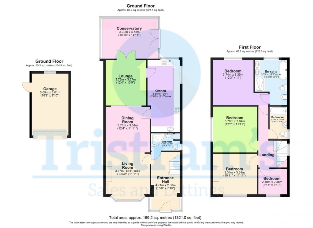 Floorplan for Chilwell Lane, Bramcote