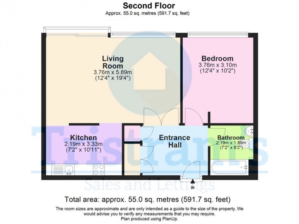 Floorplan for The Ice House, Bolero Square