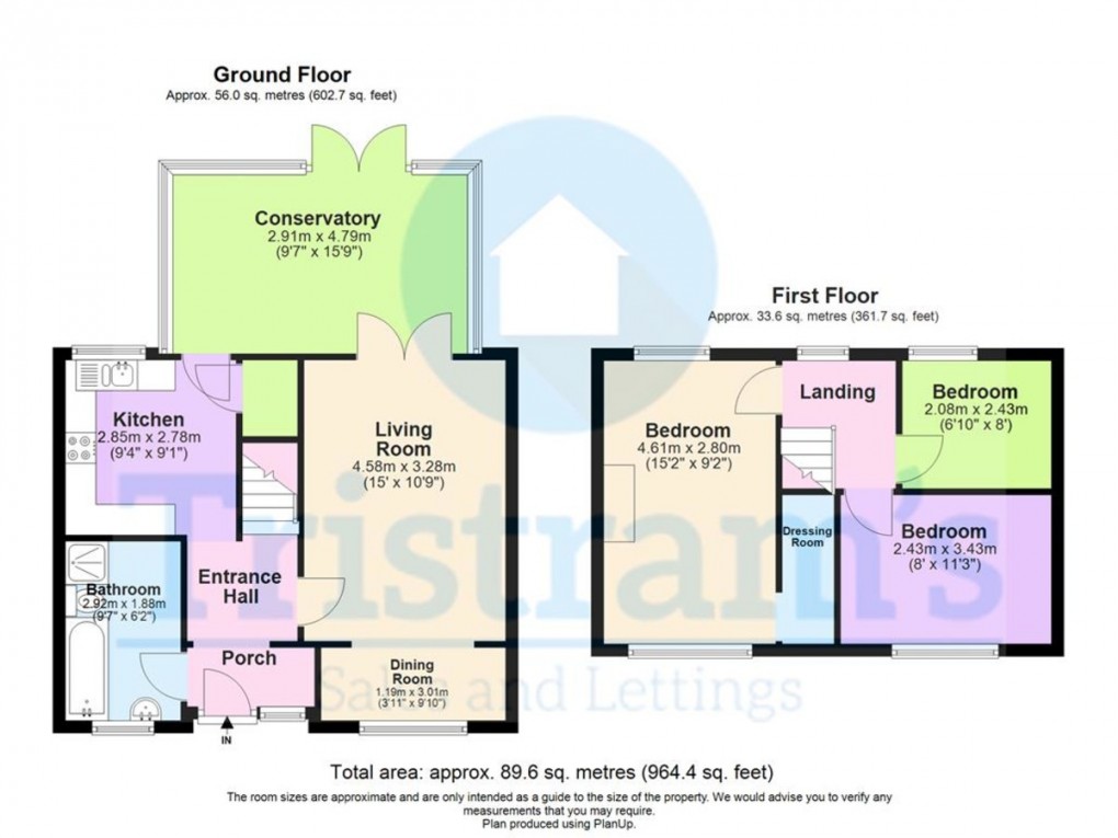 Floorplan for Ravensworth Road, Bulwell