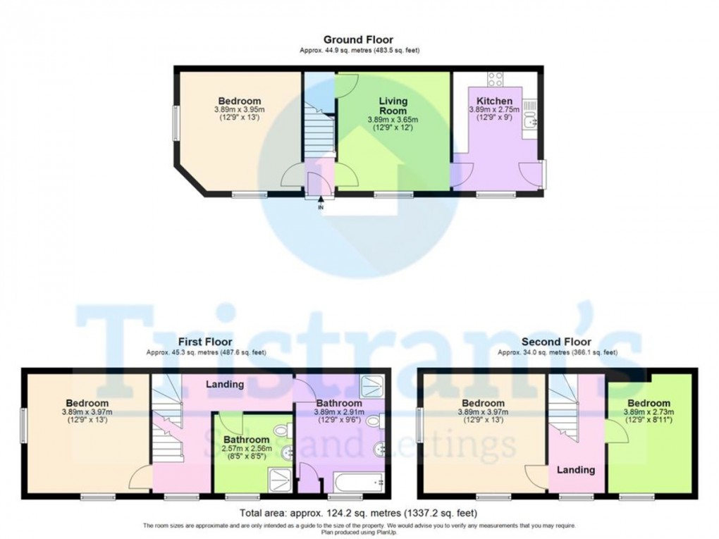 Floorplan for Colwick Road, Sneinton