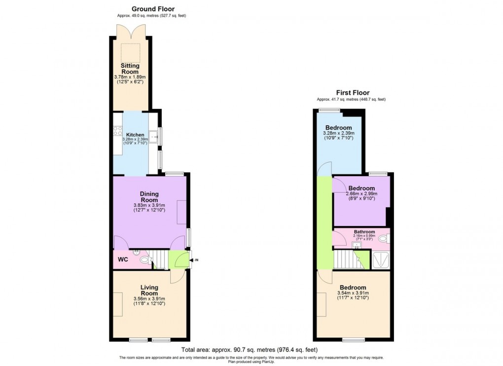 Floorplan for Stafford Street, Long Eaton