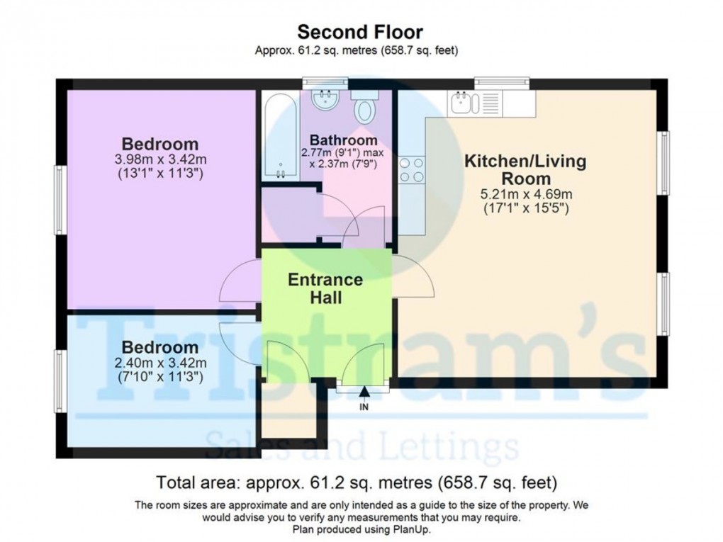 Floorplan for City View, Cranmer Street, Nottingham