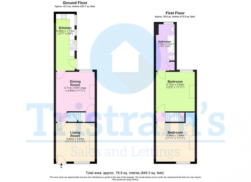 Floorplan for Brookhill Street, Stapleford