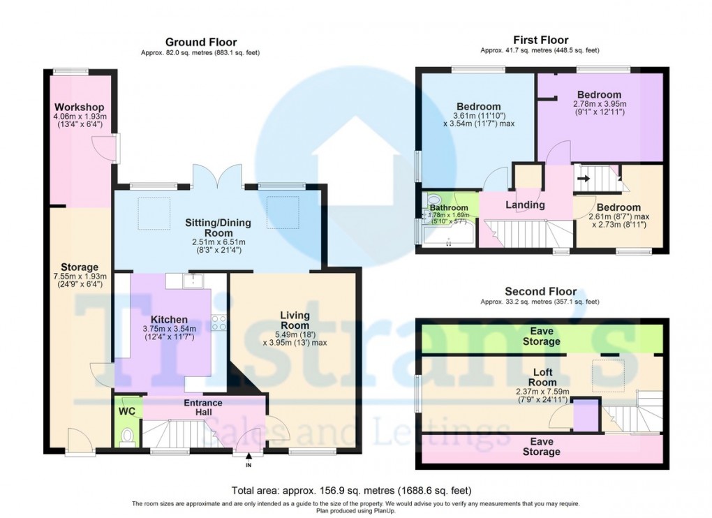 Floorplan for Bilborough Road, Nottingham