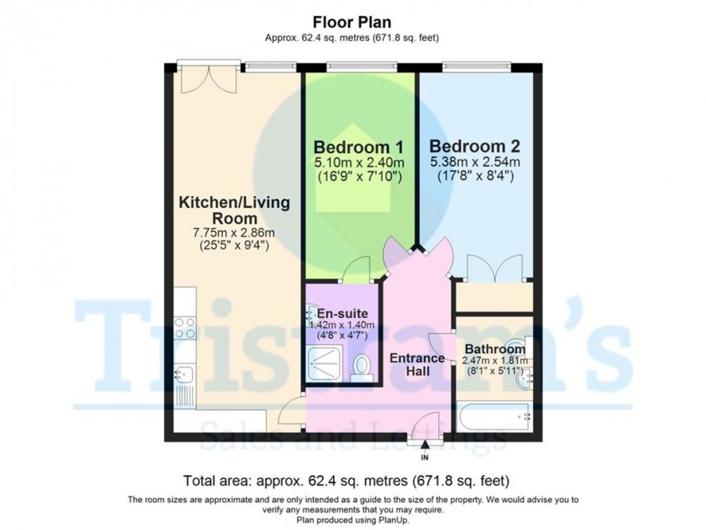 Floorplan for The Atrium, Waterfront Plaza, Nottingham