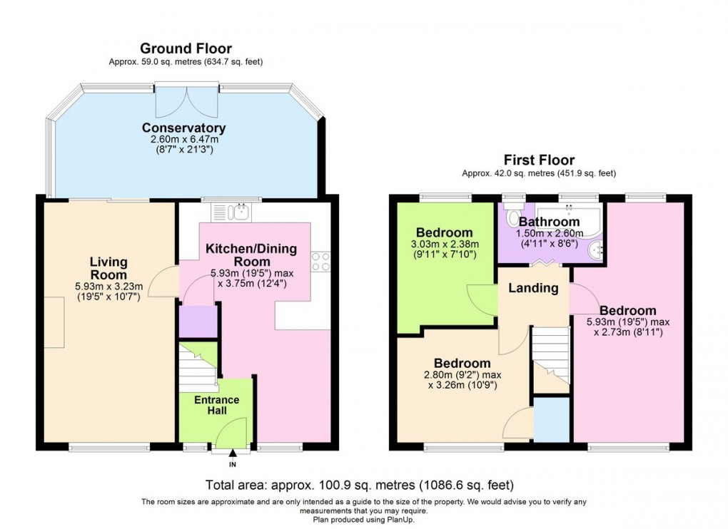 Floorplan for Wheatgrass Road, Beeston