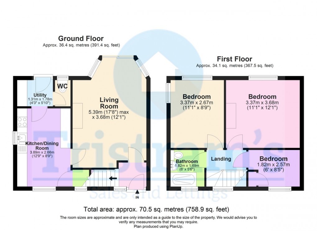 Floorplan for Beechdale Road, Nottingham