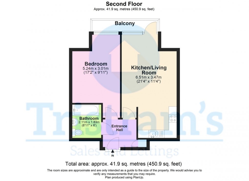 Floorplan for Meadowbank House, Nottingham