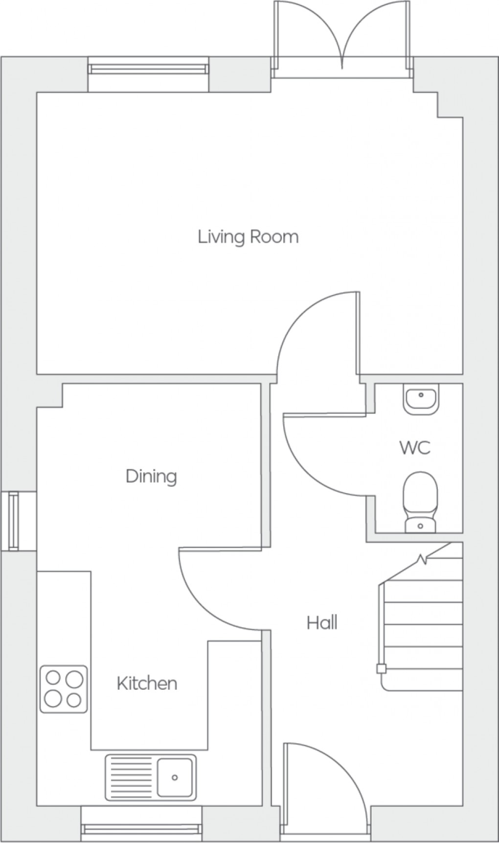 Floorplan for The Newson, Bramcote, Nottingham