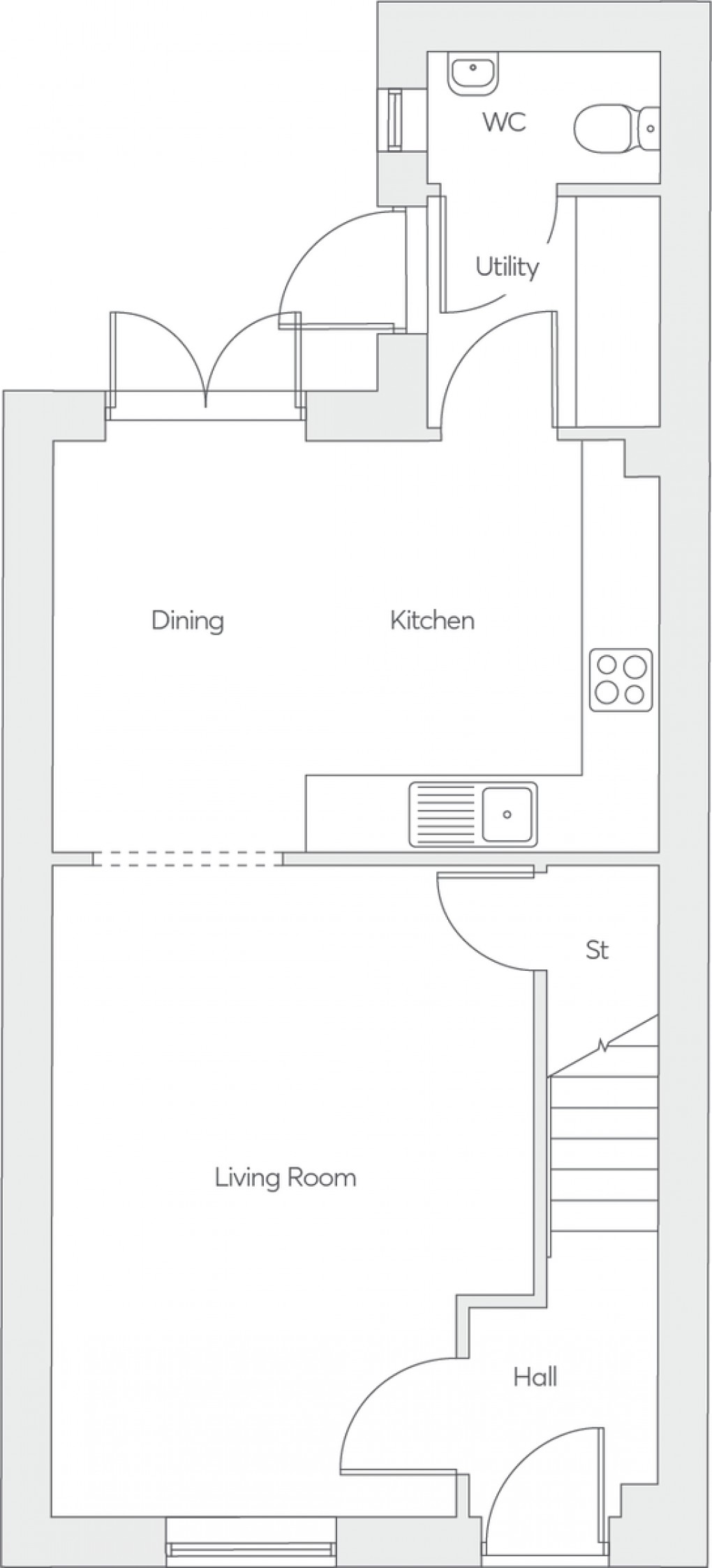 Floorplan for The Birchgate, Bramcote, Nottingham