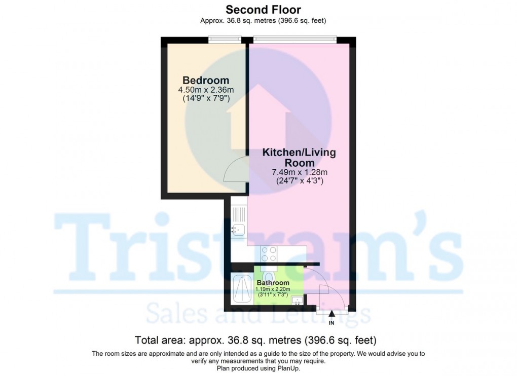 Floorplan for Pelham Road, Sherwood