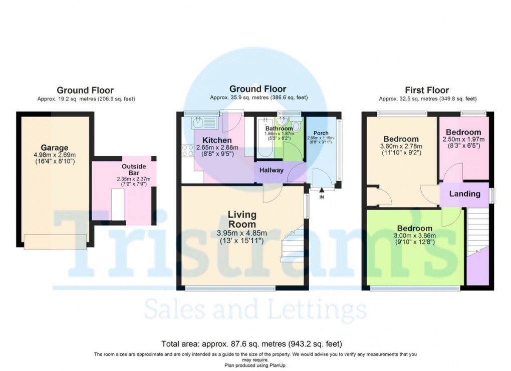Floorplan for Brisbane Drive, Stapleford