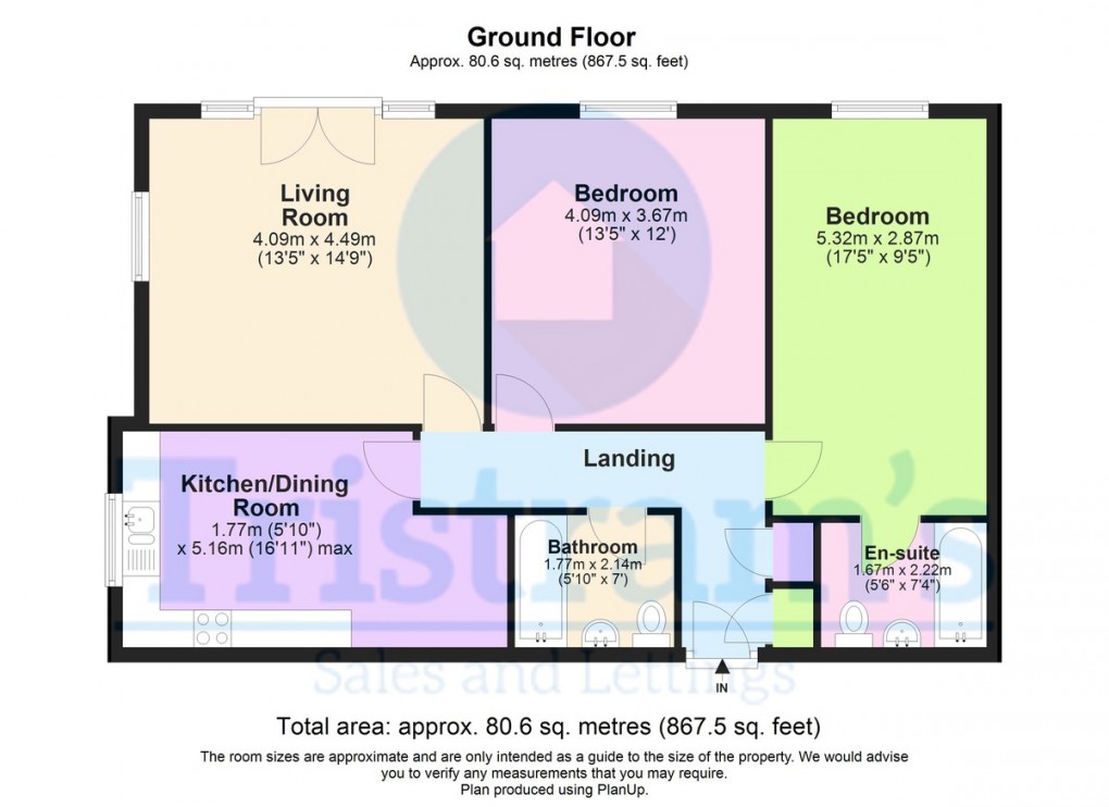Floorplan for Manor Park Court, Derby