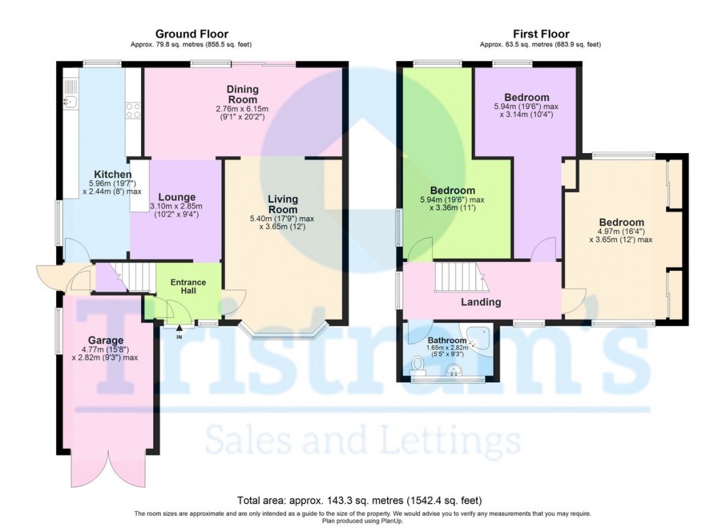 Floorplan for Burnwood Drive, Wollaton