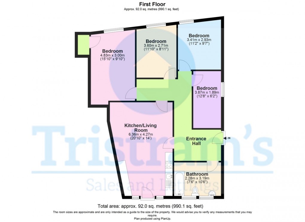 Floorplan for Nottingham Road, Stapleford