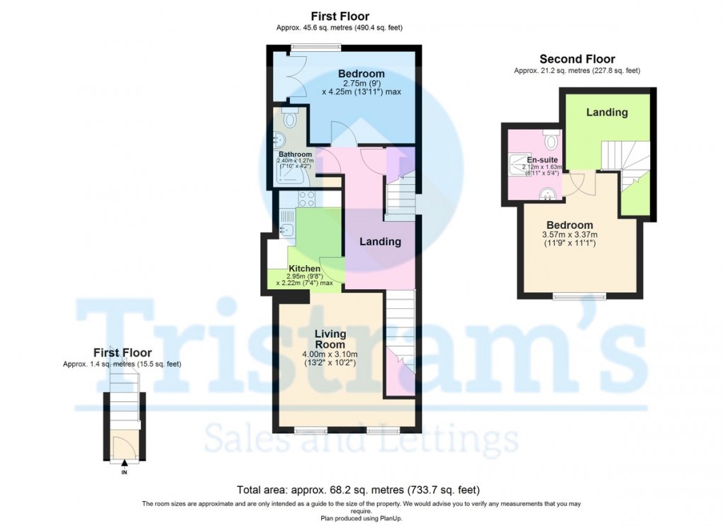 Floorplan for Sherwood, Nottingham