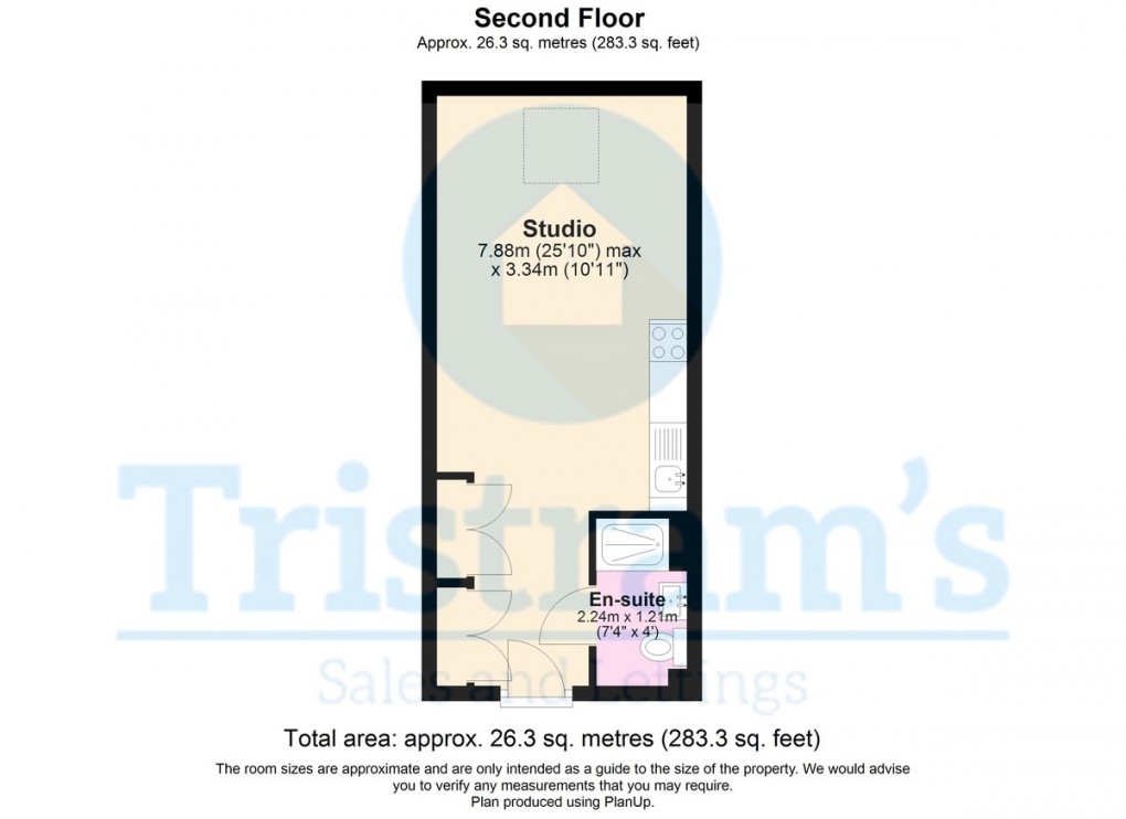 Floorplan for Campus Corner, Lenton Boulevard