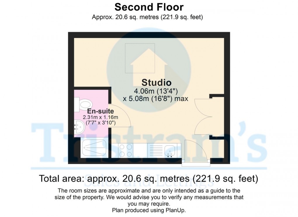 Floorplan for Campus Corner, Lenton Boulevard