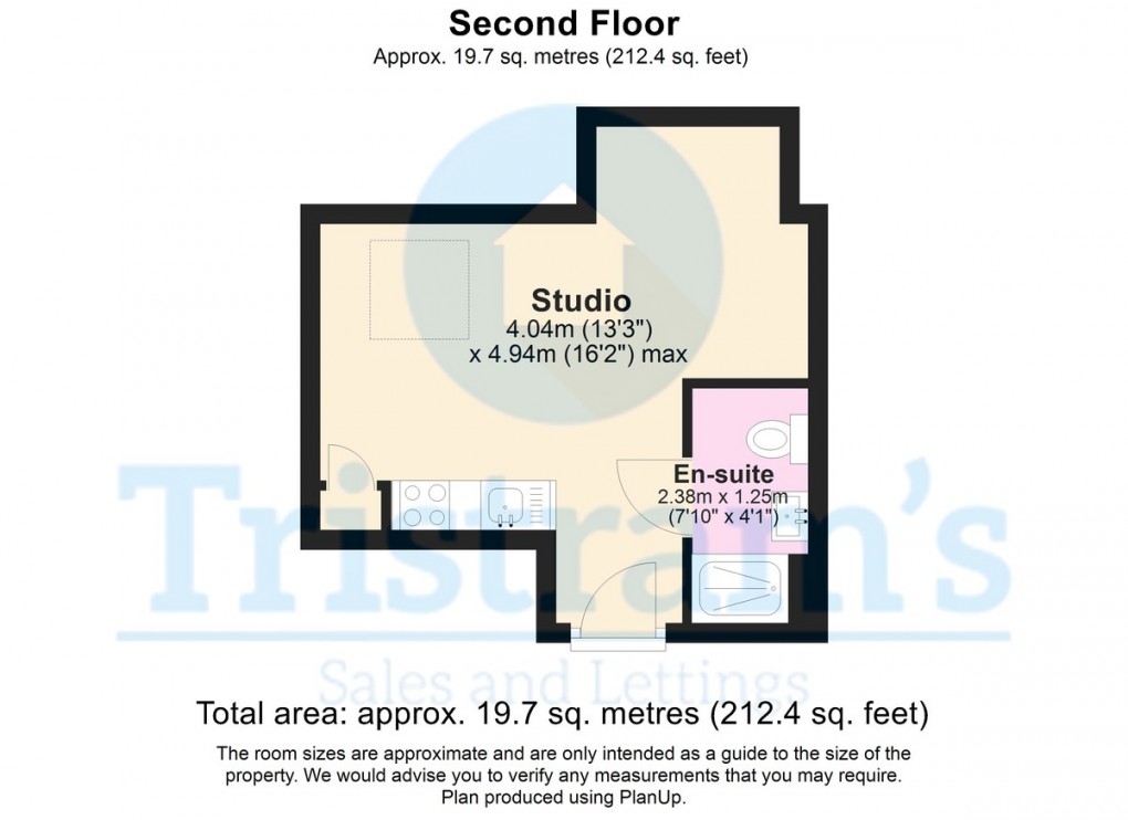 Floorplan for Campus Corner, Lenton Boulevard