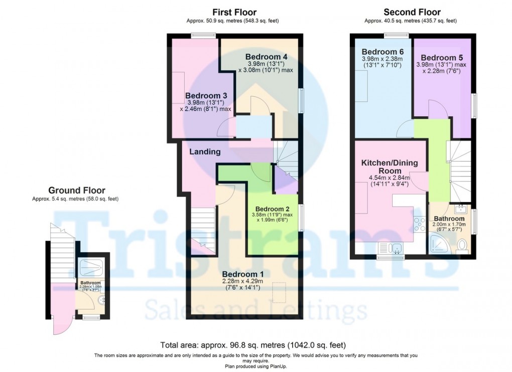 Floorplan for Castle Boulevard, Lenton