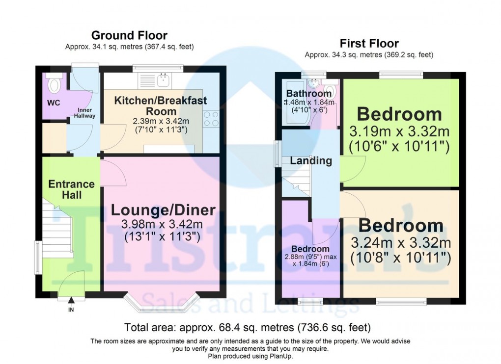 Floorplan for Elstree Drive, Beechdale